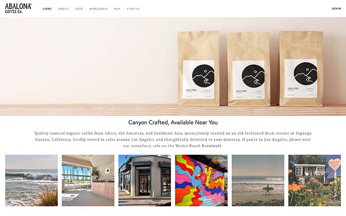 Coffee Website